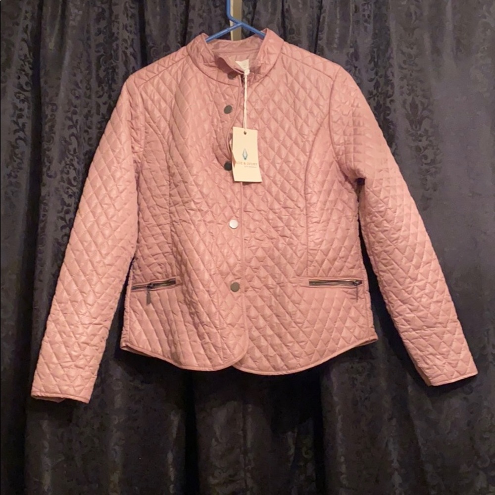 Jade & Ivory Quilted Jacket